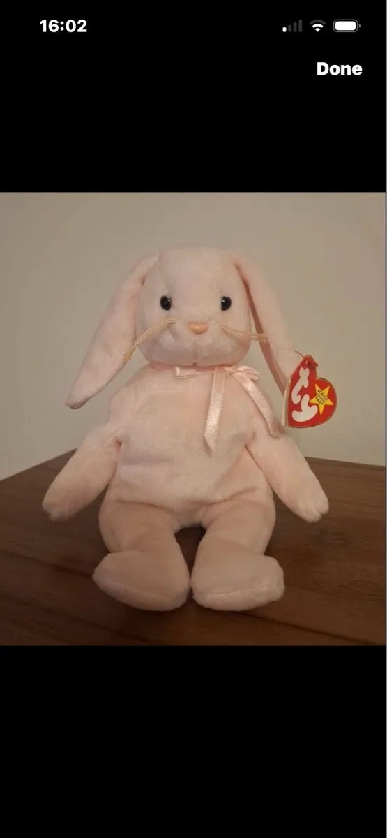 Rare & Retired Beanie Baby With Errors- Hoppidy - Image 1
