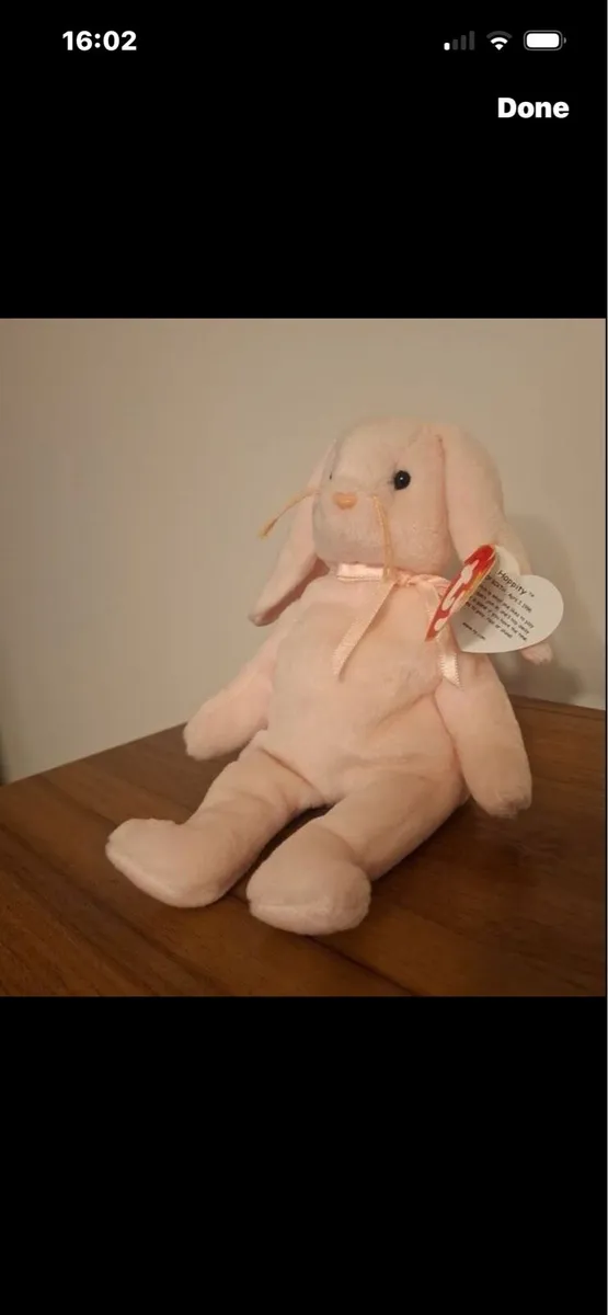 Rare & Retired Beanie Baby With Errors- Hoppidy - Image 2