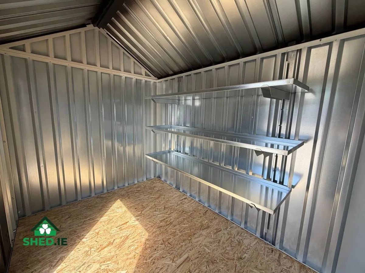 Steel Storage Shed with Self Foundation 2x3 - Image 4