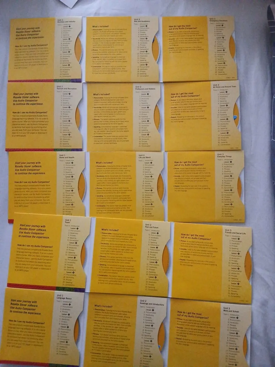 Rosetta Stone Italian Levels 1–5 + Audio CDs - Image 3