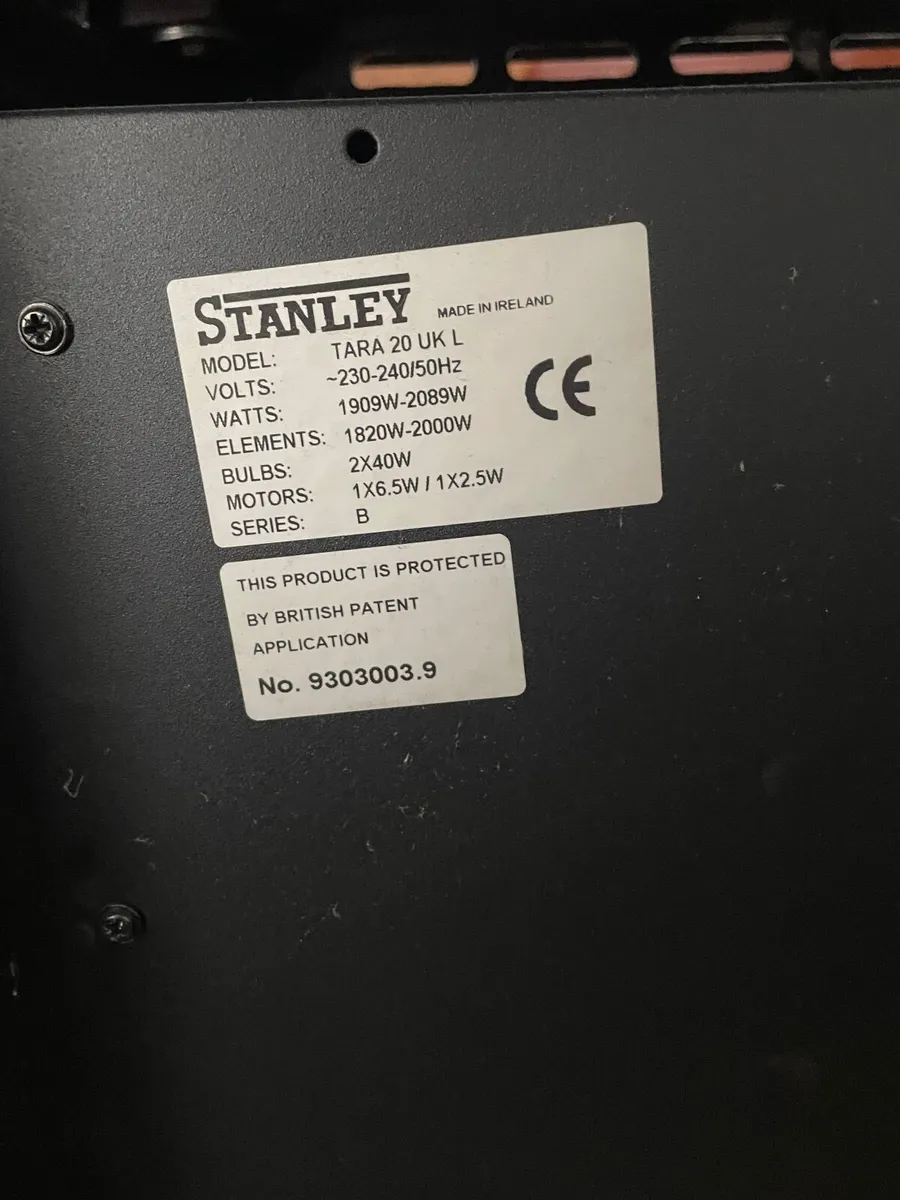 Waterford Stanley "Tara" Electric Cast Iron Stove - Image 2