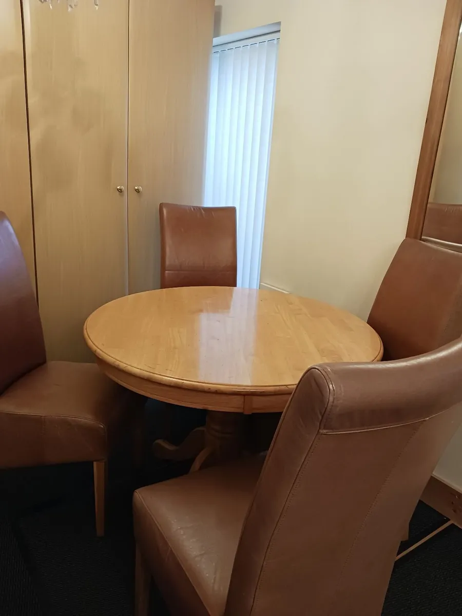 Table and chairs