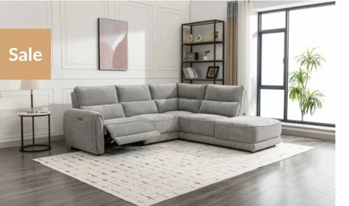 Nora Electric Reclining Corner Sofa / LHF