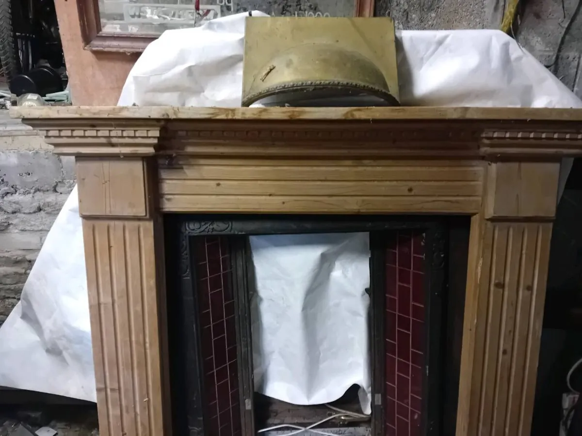 2 antique fireplace - Image 1