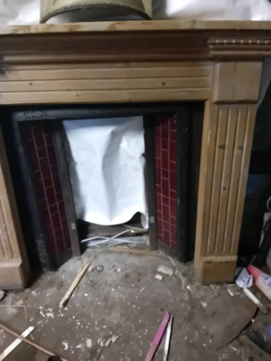 2 antique fireplace - Image 2