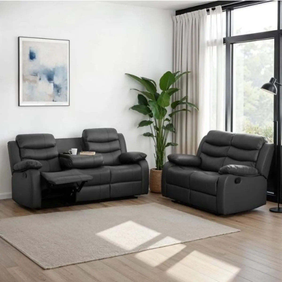 Roma 3+2 Manual Recliner Suite / 3 Colours