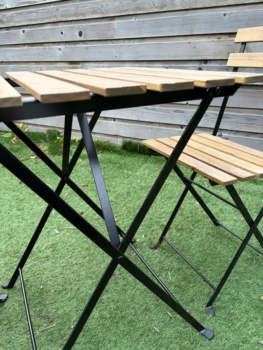 Outdoor table and 2 chairs set - Image 2