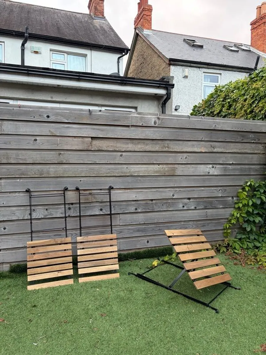 Outdoor table and 2 chairs set - Image 4