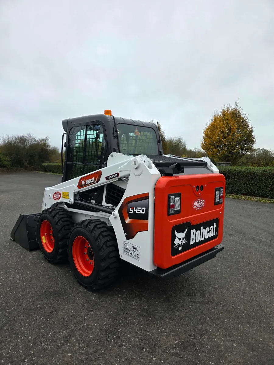 NEW Bobcat S450 Skid Steer | From € 176 p/ week - Image 3