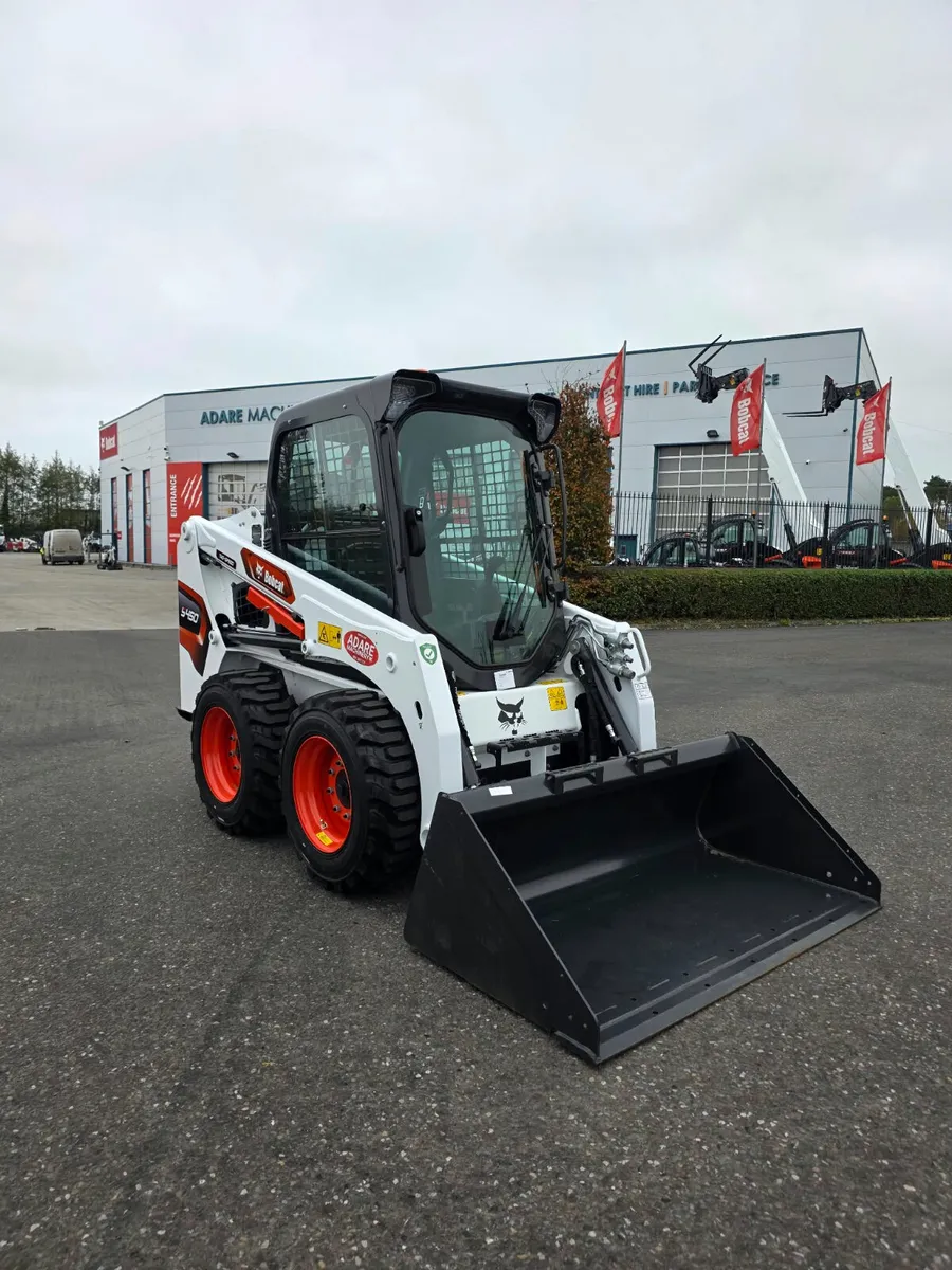 NEW Bobcat S450 Skid Steer | From € 176 p/ week - Image 1