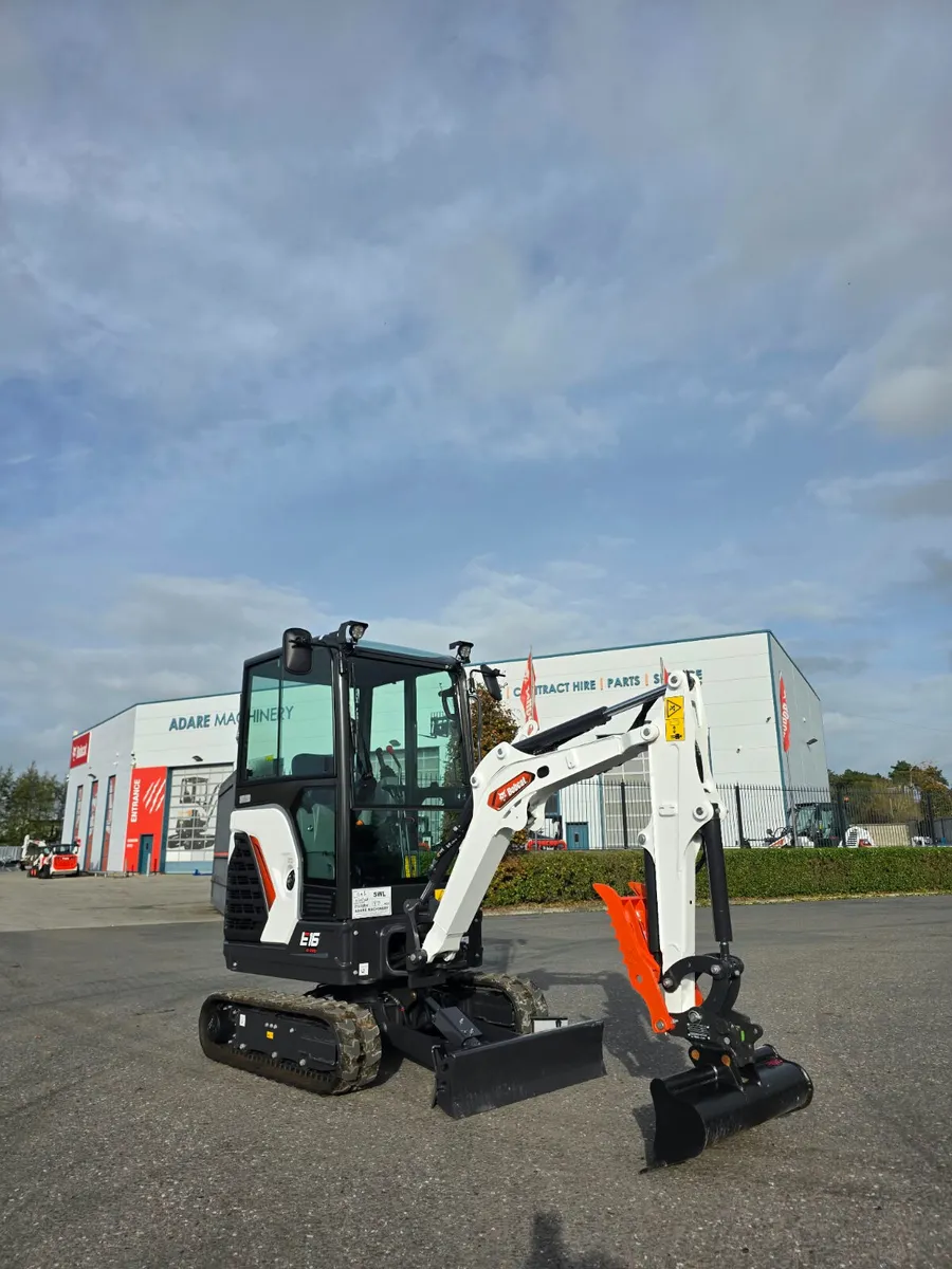 NEW Bobcat E16 Mini Digger | From €104 p/ week - Image 4