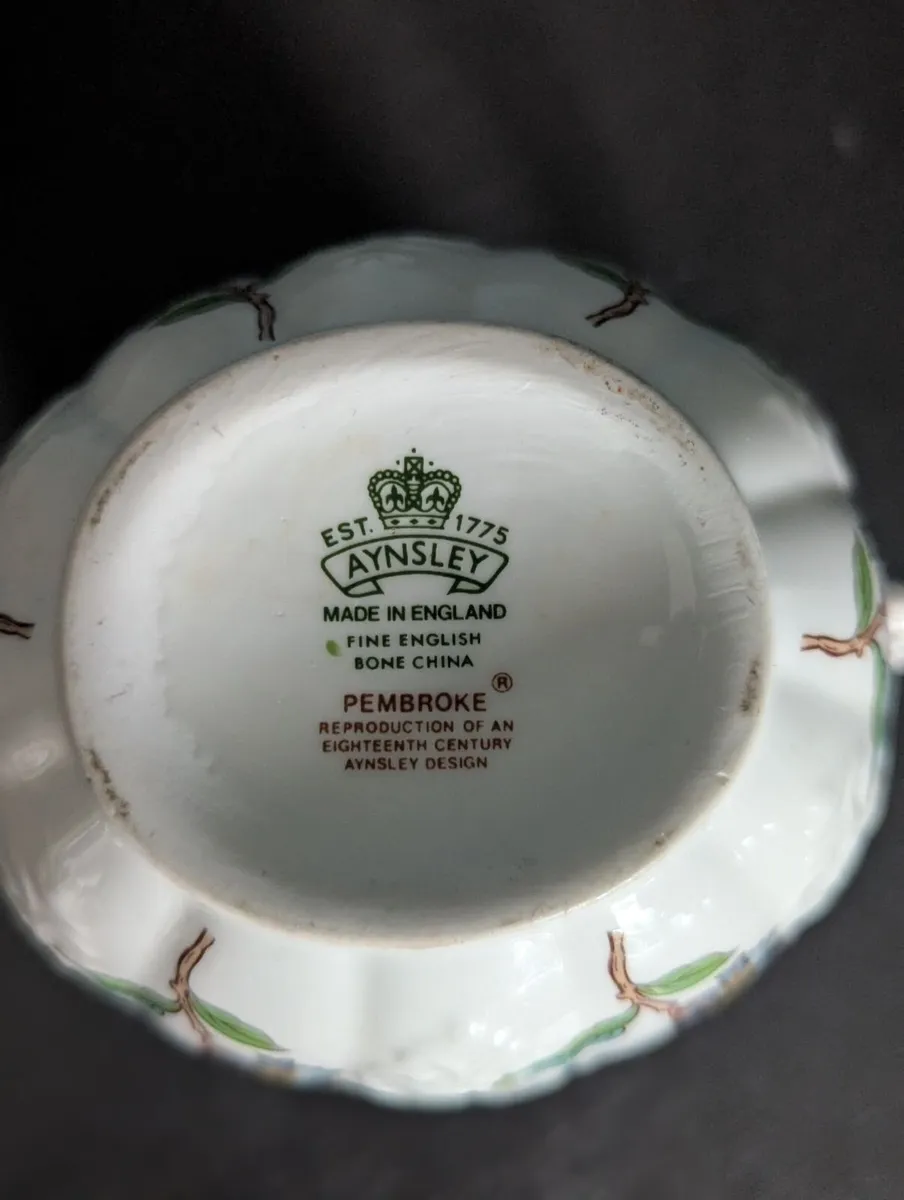 Aynsley Pembroke Fine Bone China Jug - perfect con - Image 3