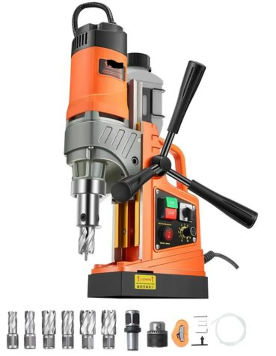 Magnetic Drill, 1450W Motor 2 in Boring Diameter, - Image 1