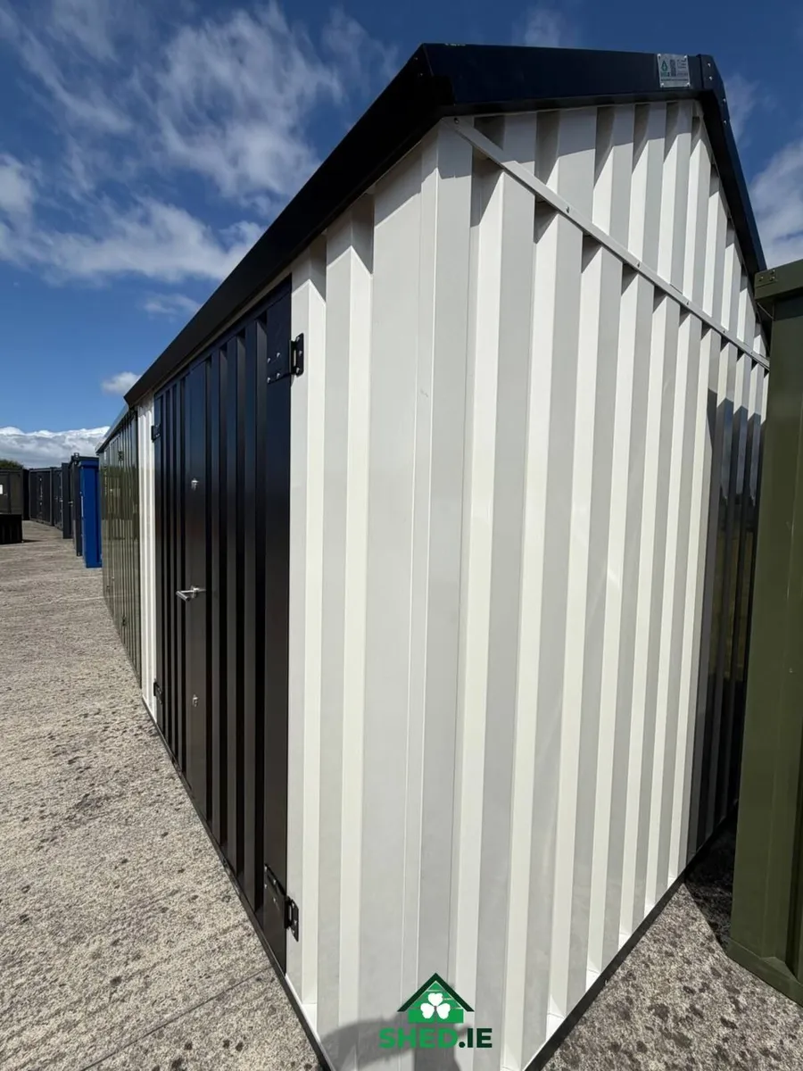 Steel Storage Shed with Self Foundation 2x2 - Image 4