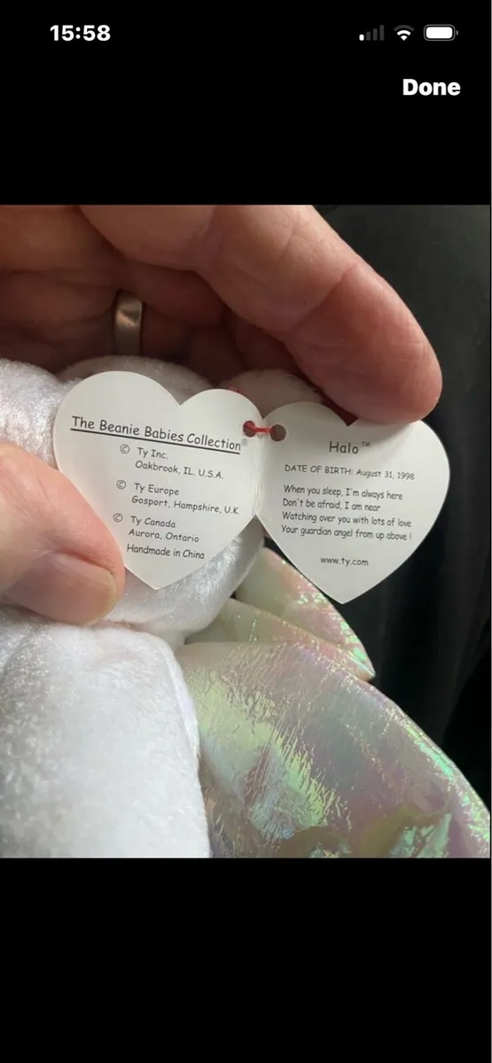 Rare & Retired Beanie Baby with Errors - Image 4