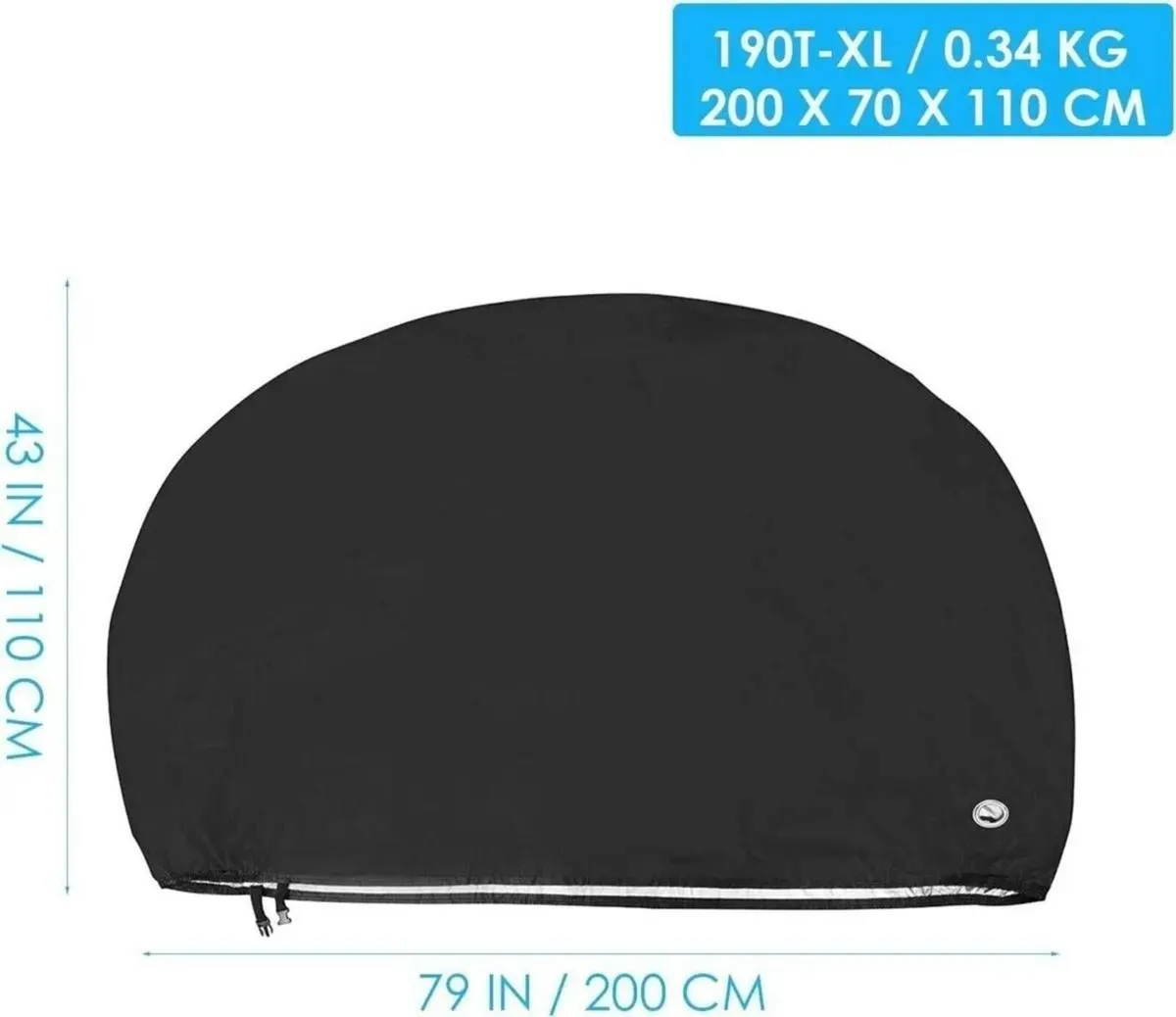 Bike Cover for Rain Sun and Dust Protection - Image 4