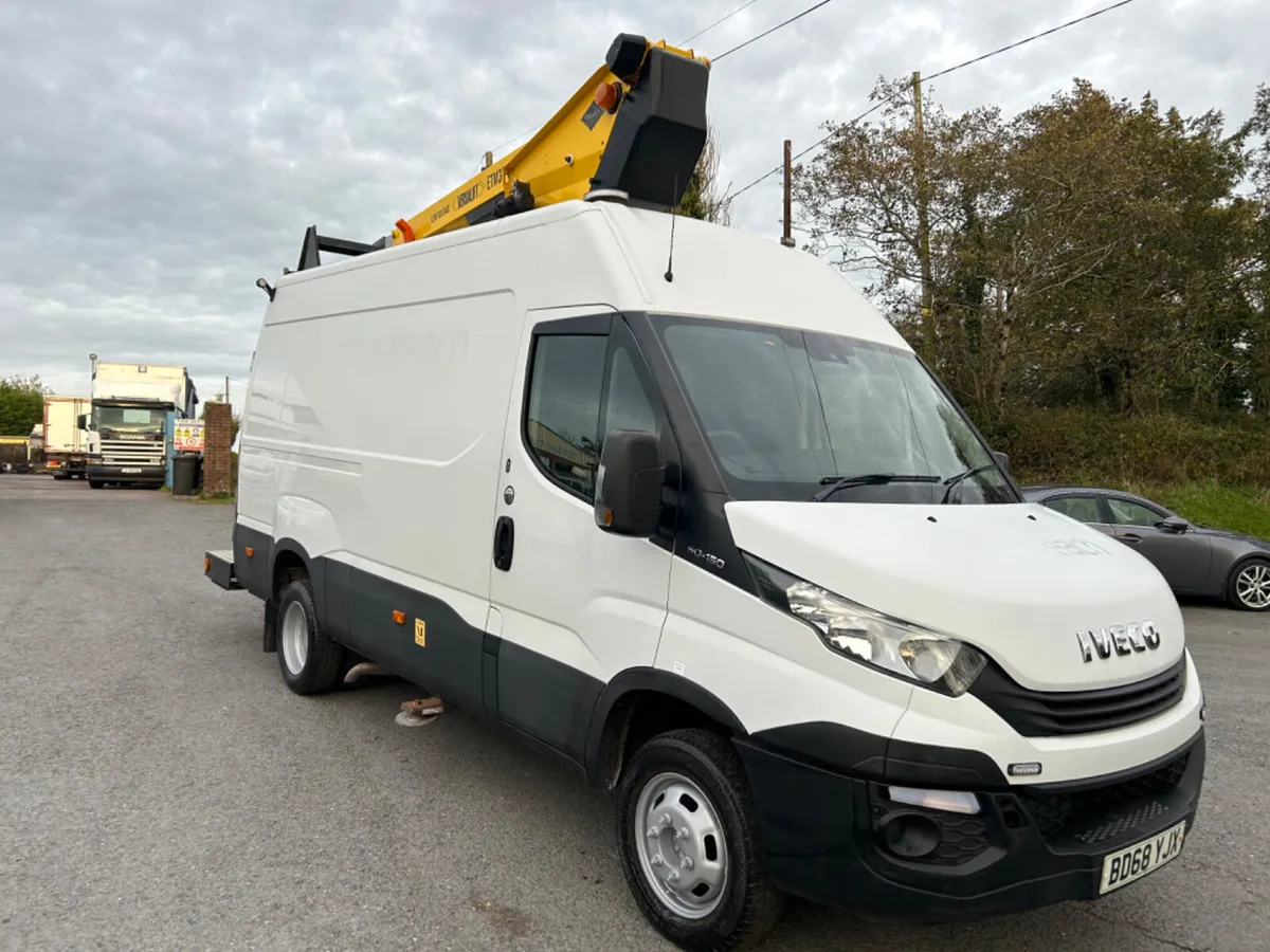 2019 iveco daily 50c18 mwb  14m cherry picker - Image 3