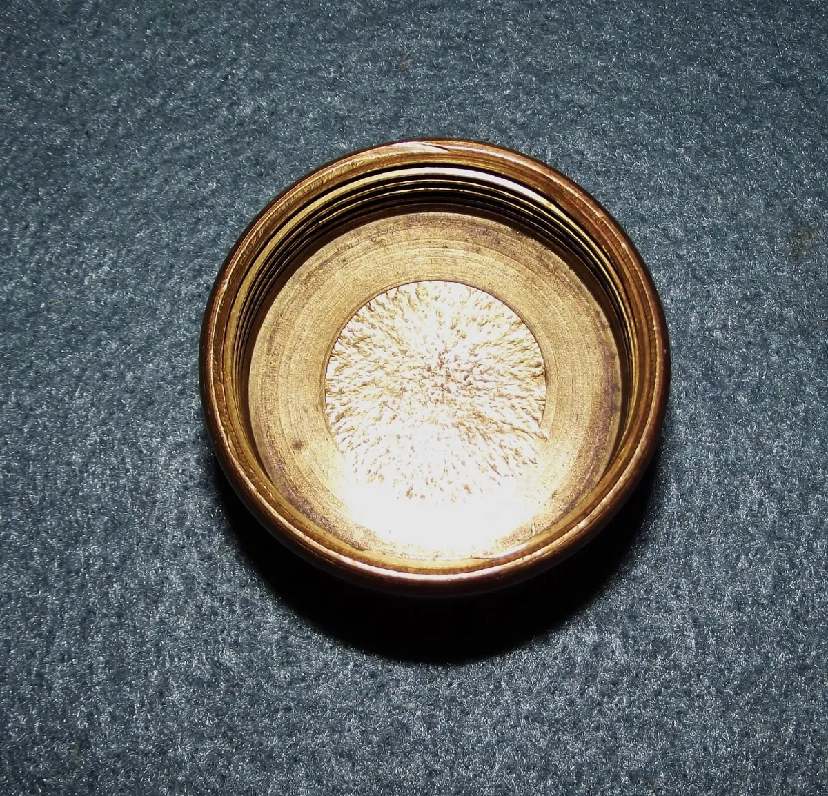 Vintage ESSO Brass oil cap. - Image 2