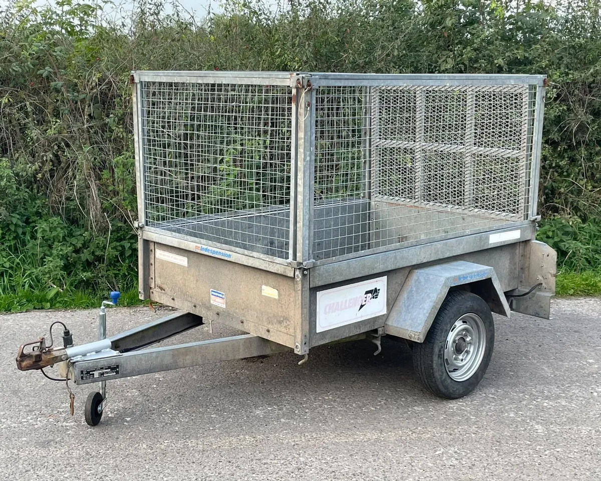 Cage trailer 4x6ft indispension trailer - Image 1