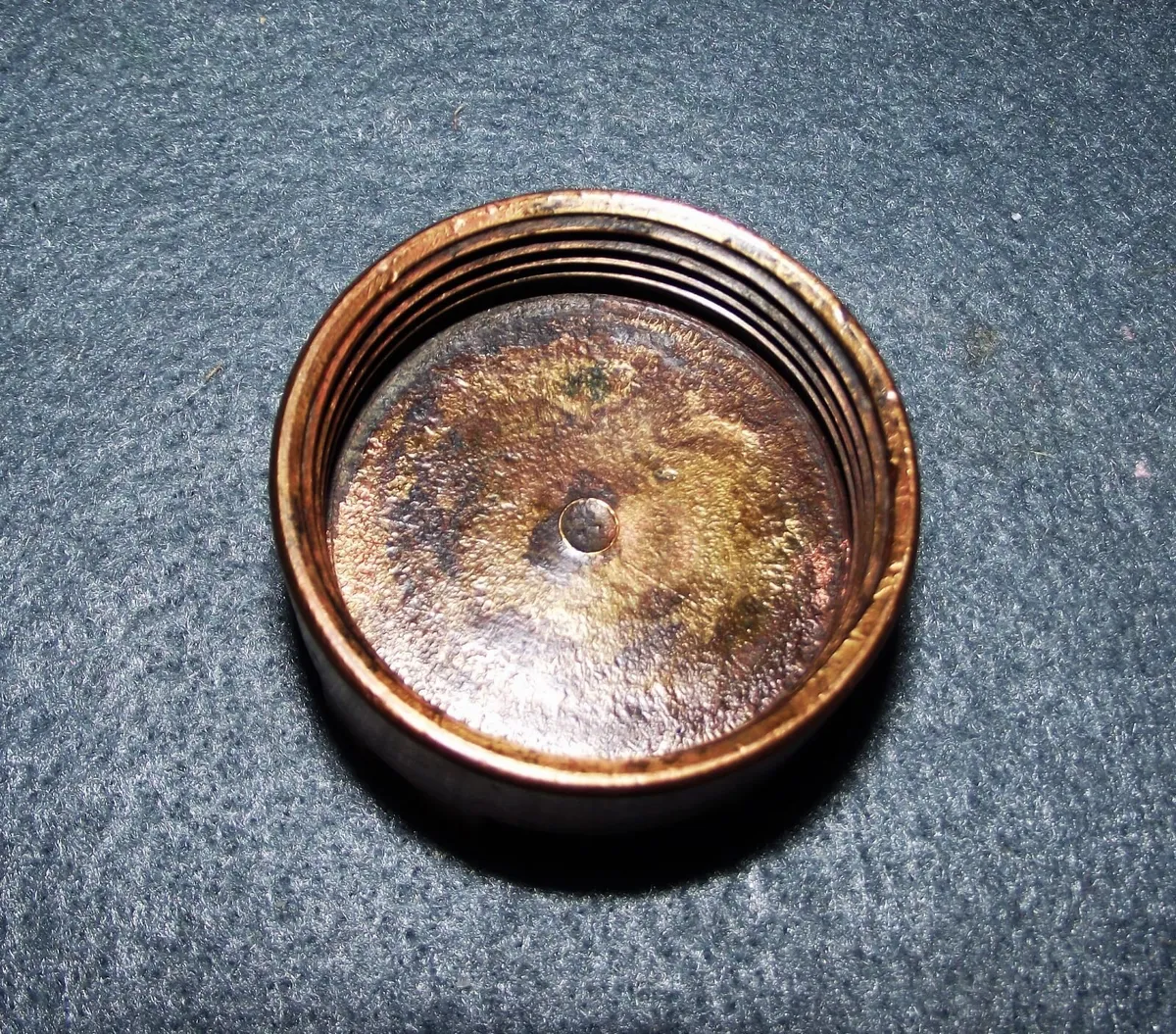 Vintage Shell oil can cap - Image 2