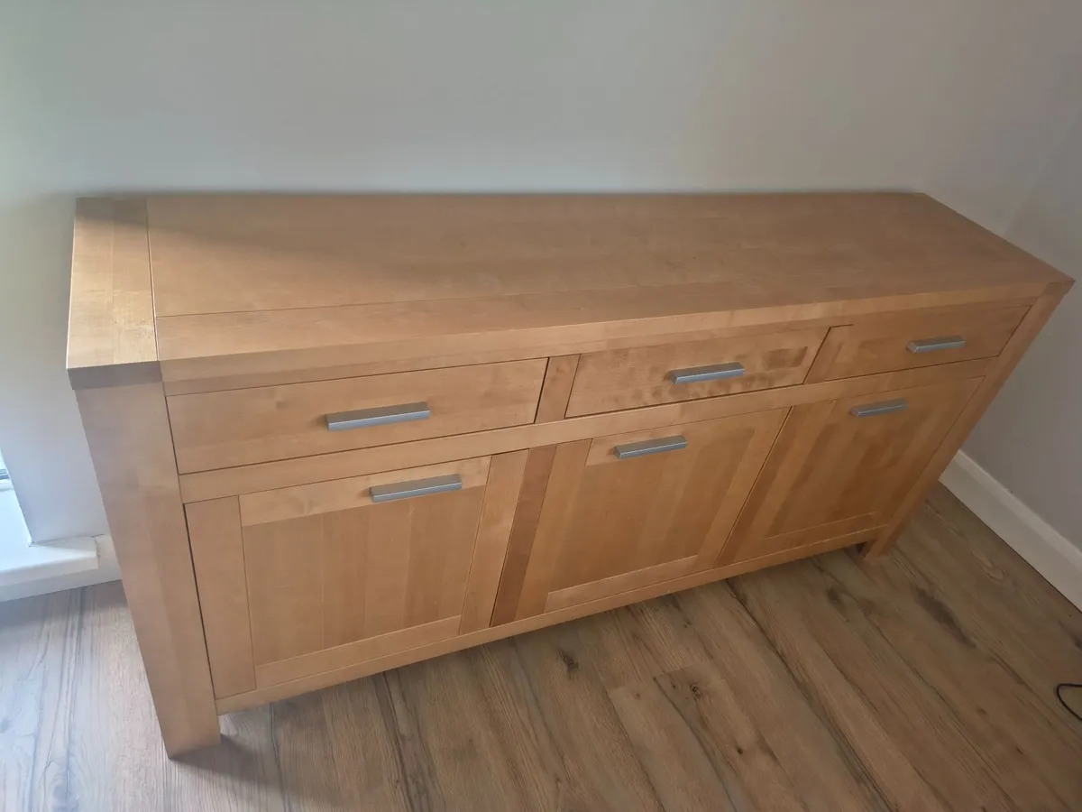 Solid wood sideboard  - Dunshaughlin, Meath - Image 3