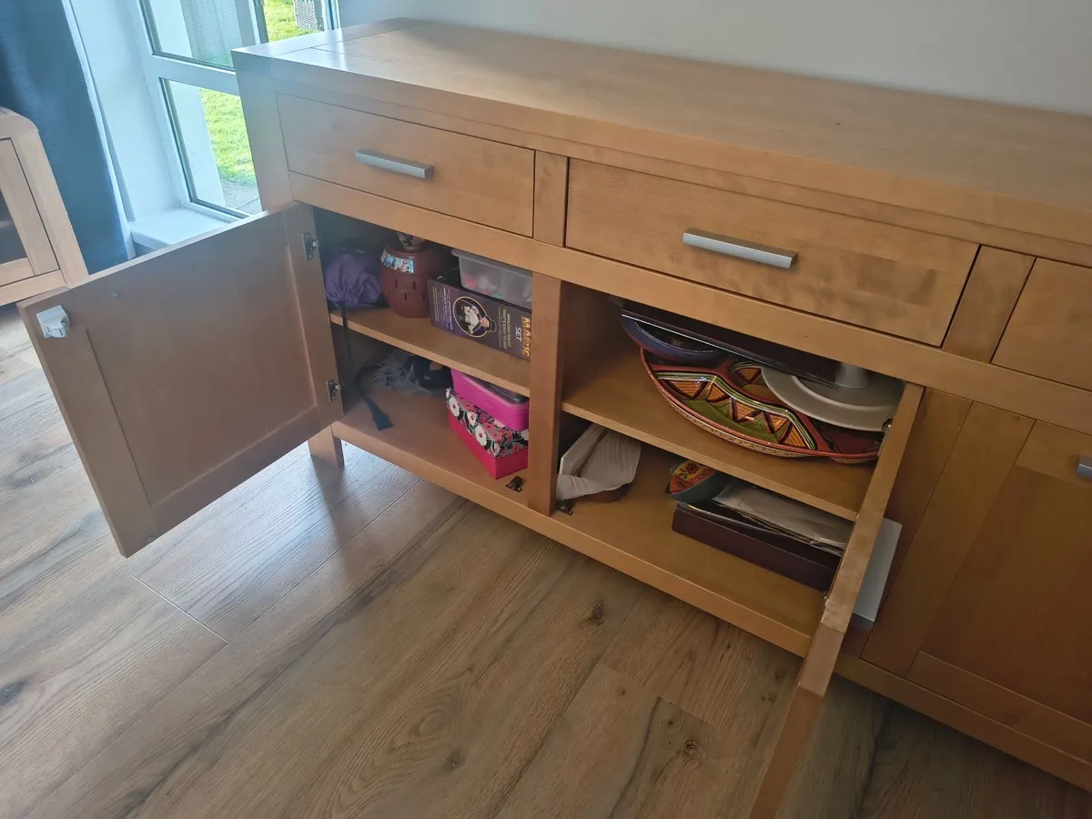 Solid wood sideboard  - Dunshaughlin, Meath - Image 4