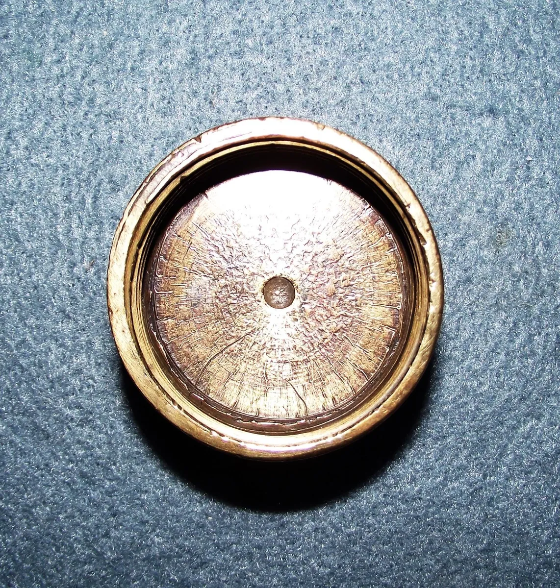 Vintage SHELL (B) oil can cap. - Image 3