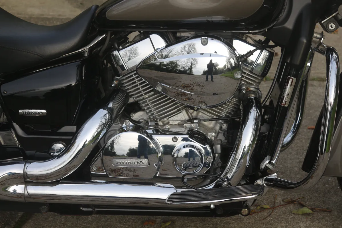 2007 Honda Shadow 750 with only 7k from new - Image 3
