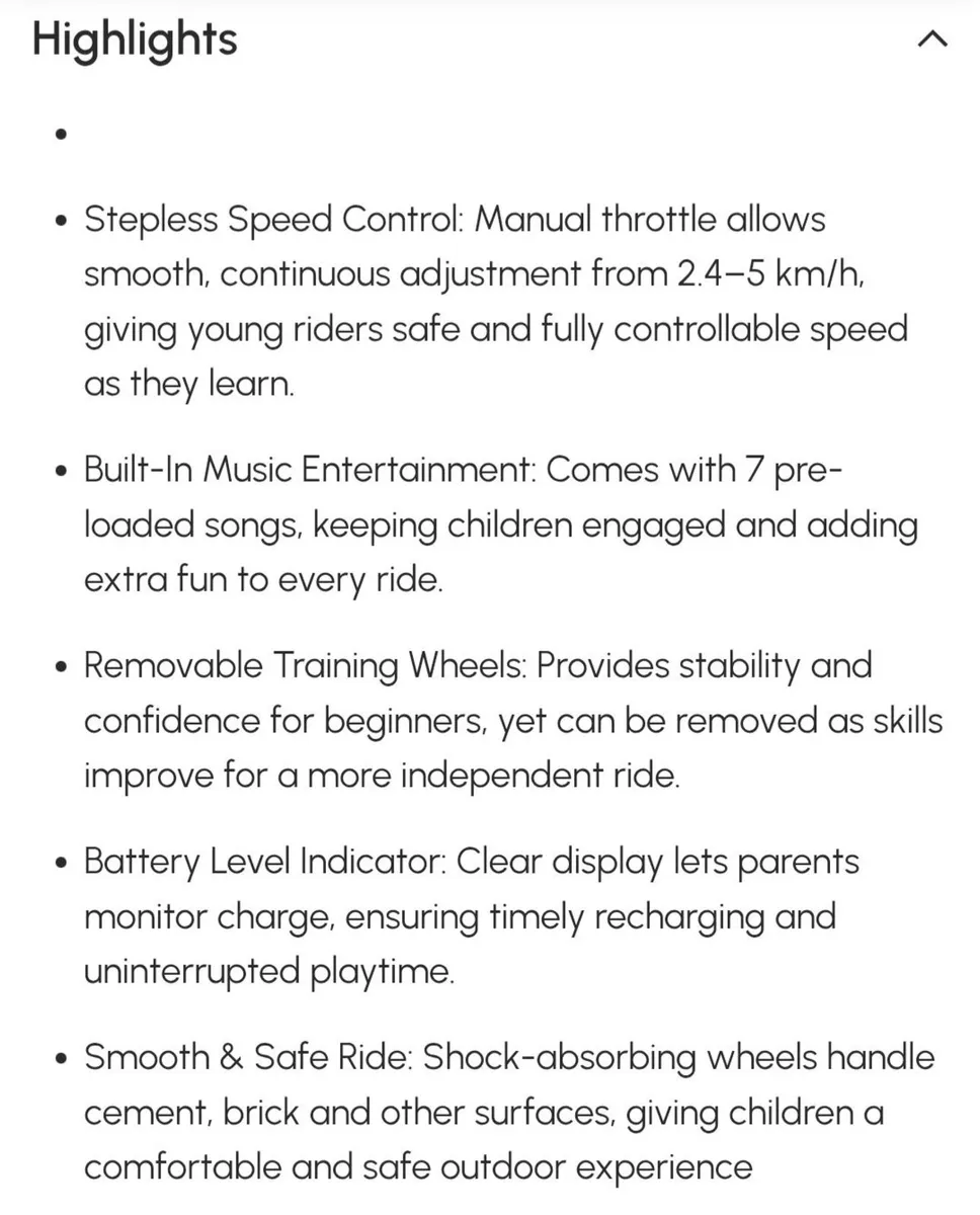 Kids Electric Motorbike - Image 3