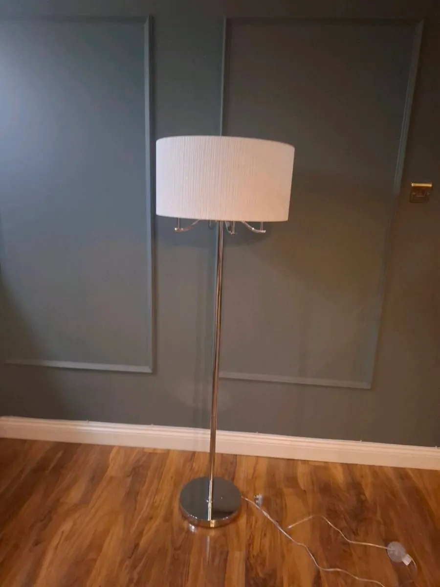 Chrome Floor Lamp - Image 2