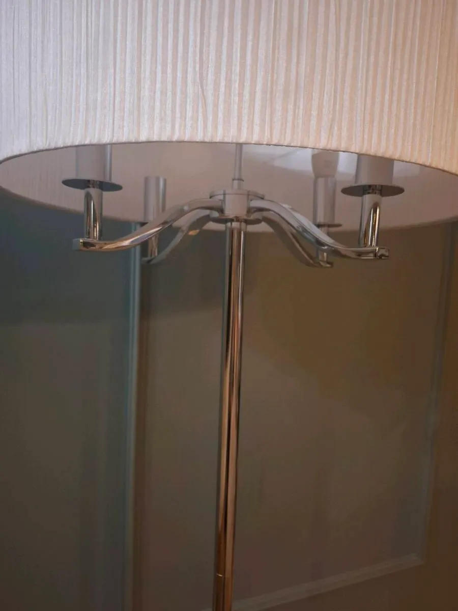 Chrome Floor Lamp - Image 3