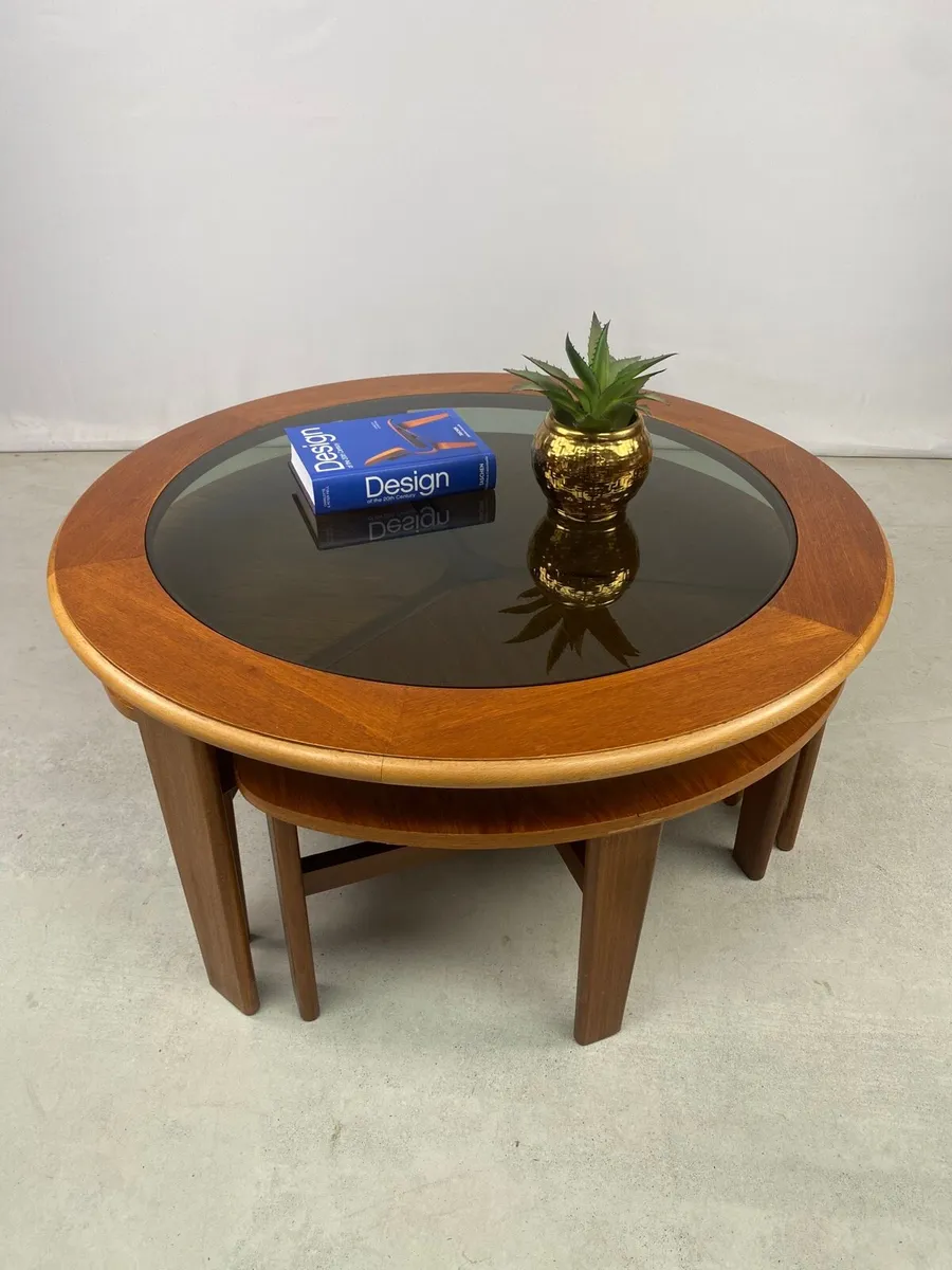 Mid Century Coffee Table “Trinity Nest” - Image 2