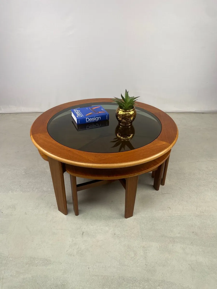 Mid Century Coffee Table “Trinity Nest” - Image 4