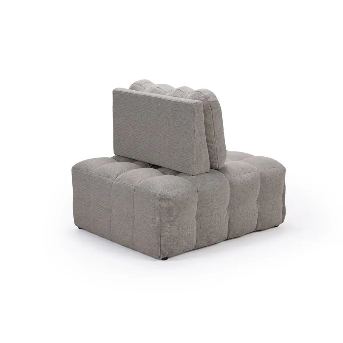 🔥 NOELLE SINGLE CHAIR BED – 2 IN 1 | GREY - Image 4