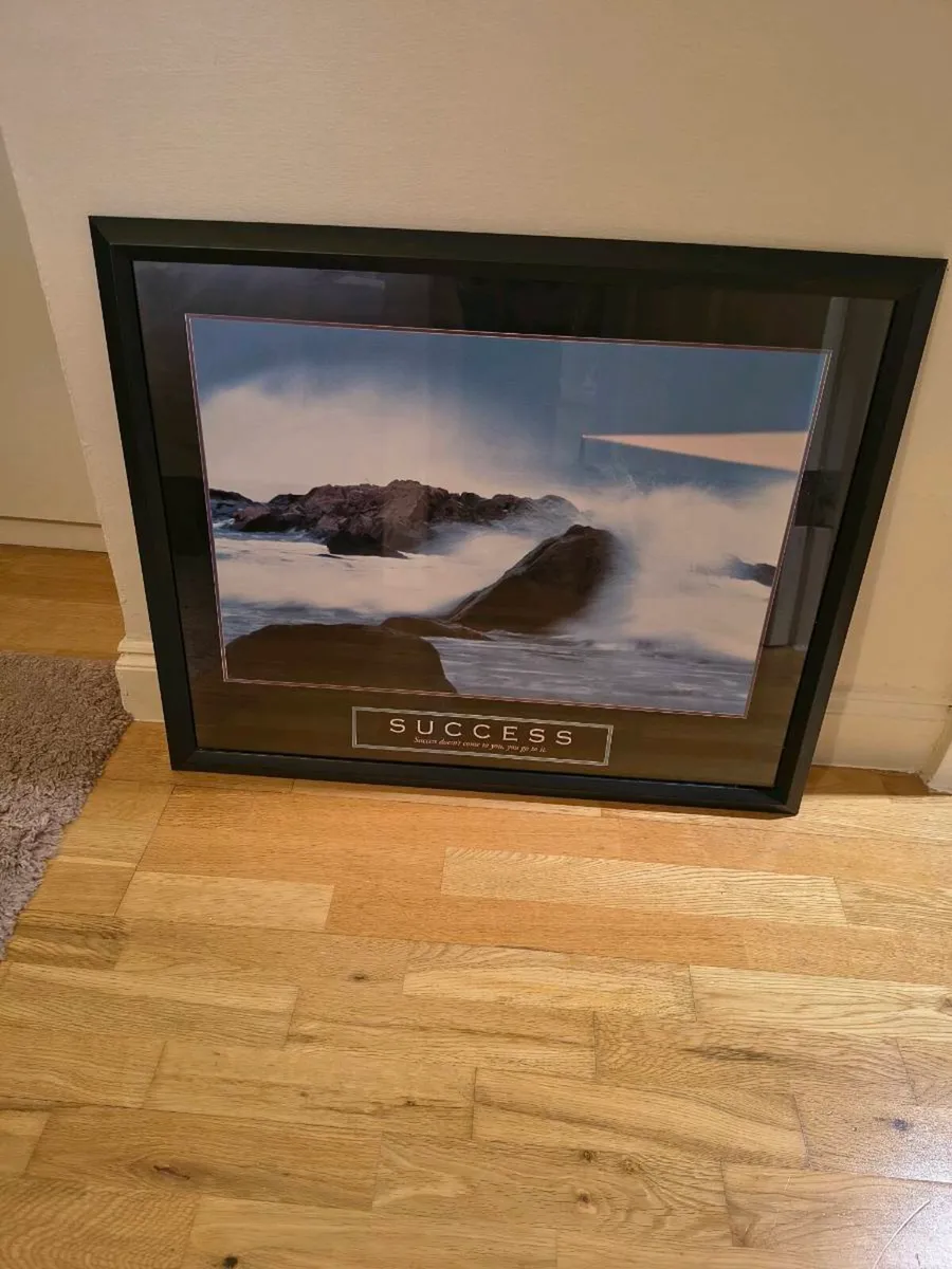 Black Framed Picture - Image 2