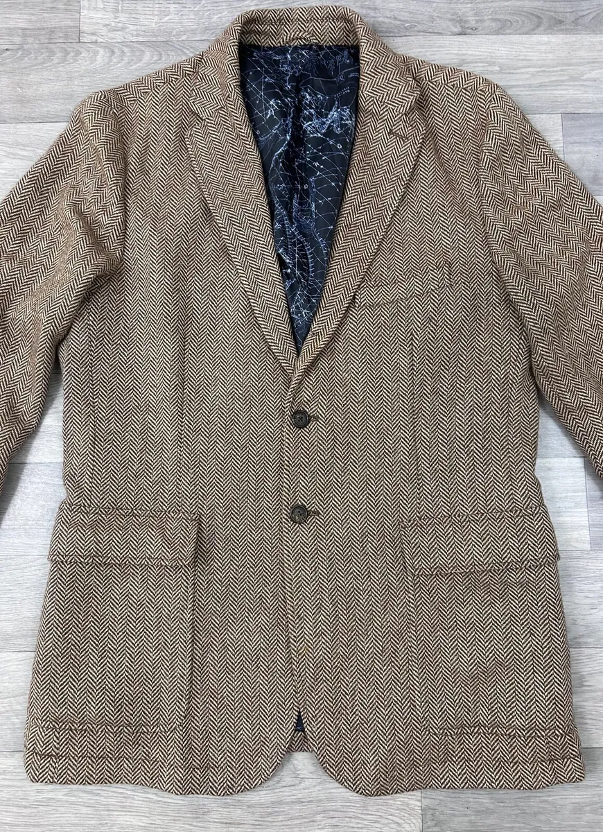 Vineyard Vines Herringbone Blazer Jacket Mens M - Image 2