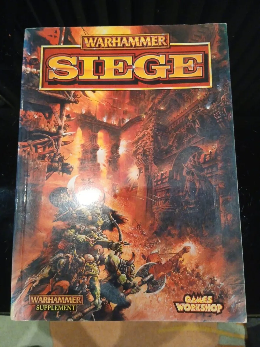 Warhammer Books x4 - Classic Games Workshop - Image 1