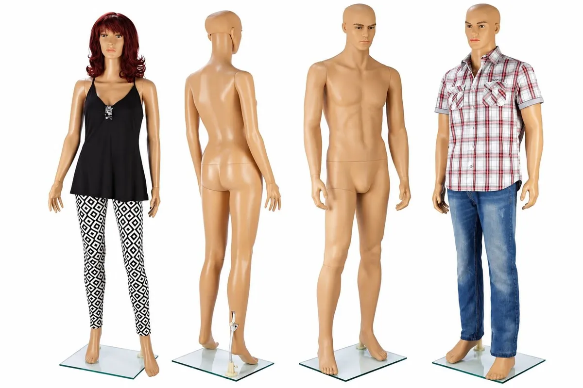 2 x female + 2 x male mannequins - FREE DELIVERY - Image 1
