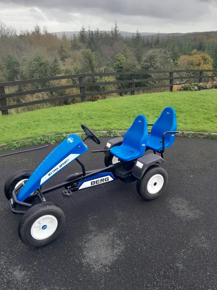 BERG Extra Sport 2-Seater Pedal Go-Kart - Image 3