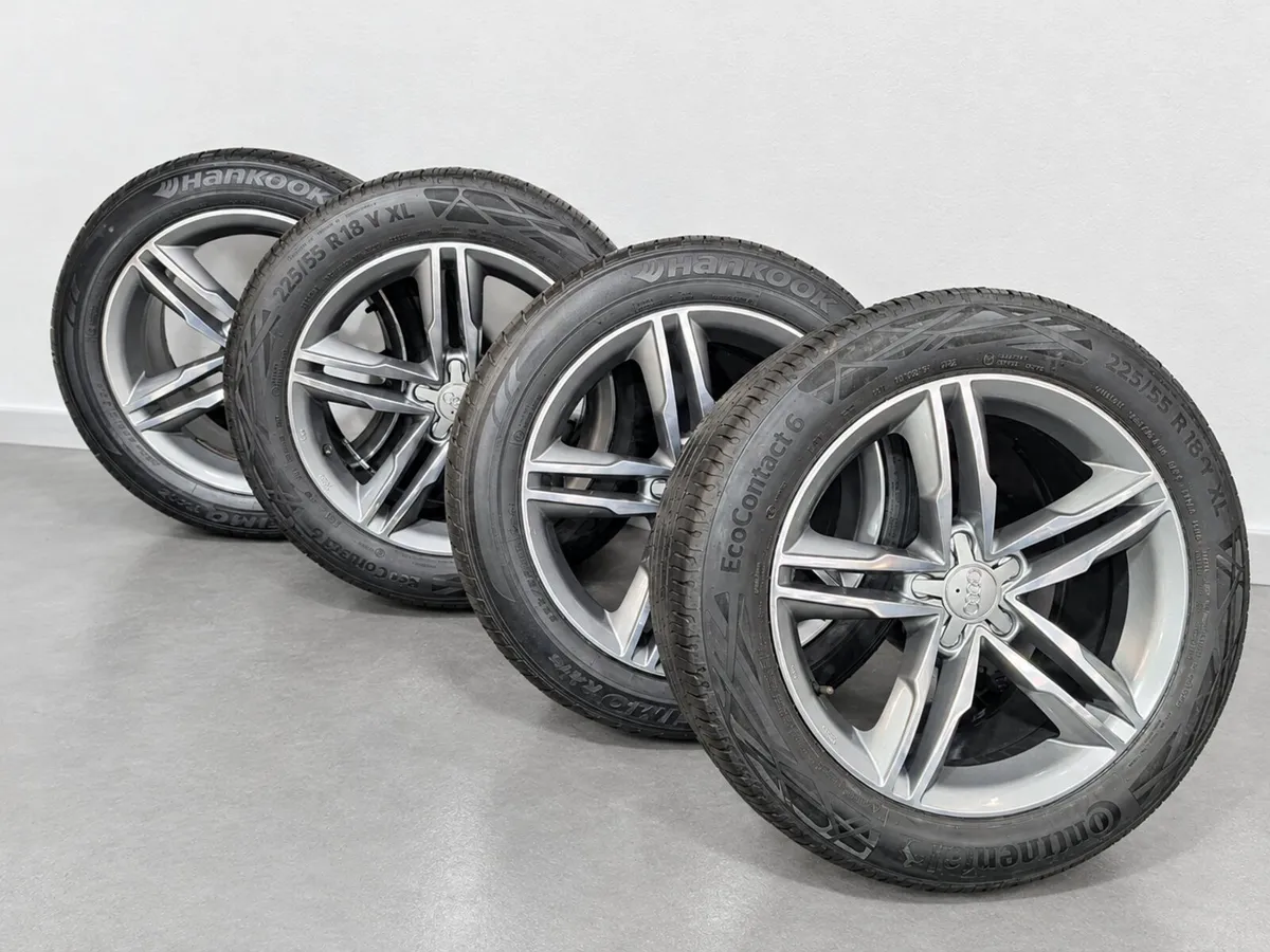 AUDI Alloys Tyres 225/55/R18 - Image 1