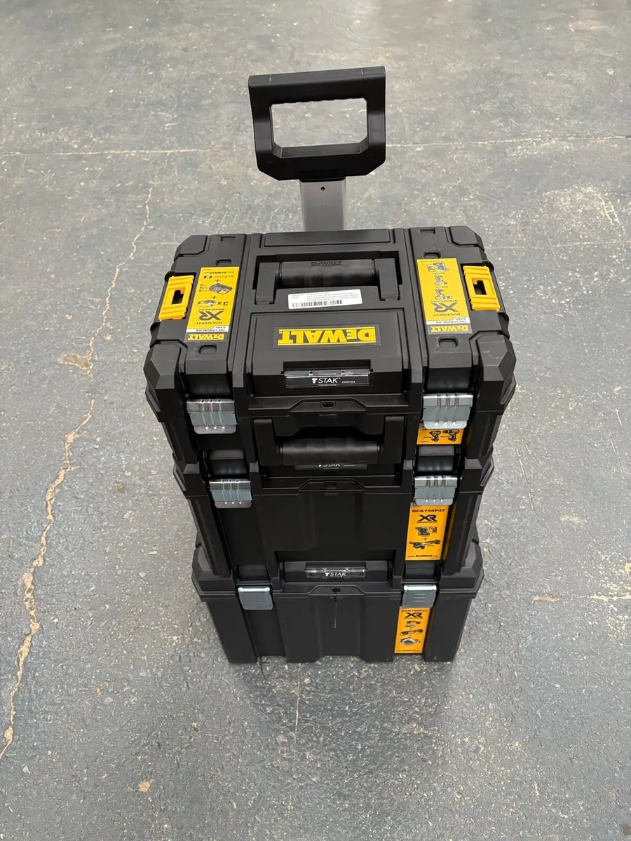 Dewalt t stak trolley set - Image 2