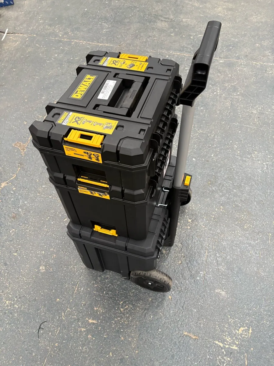 Dewalt t stak trolley set - Image 3