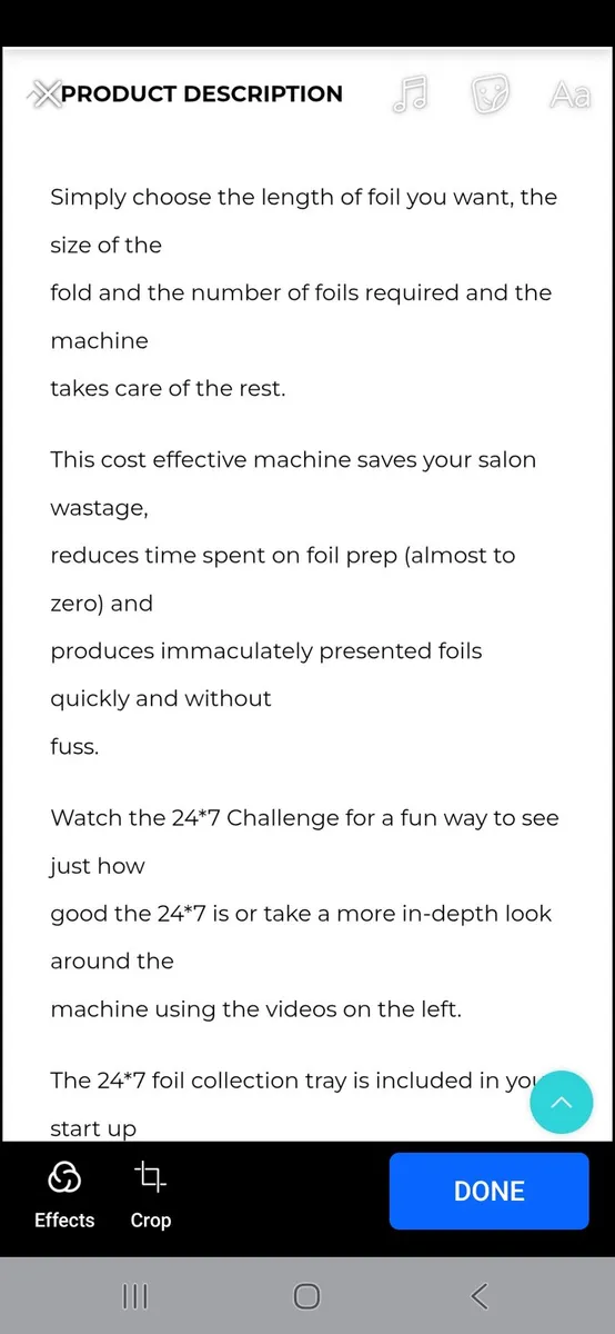 Procare hairvfoil machine - Image 2