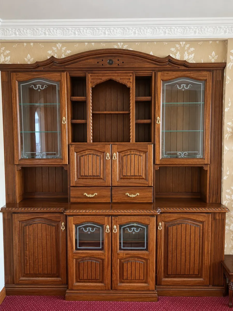 Solid Oak and Mahogany Kitchen, Doors, Units etc - Image 4