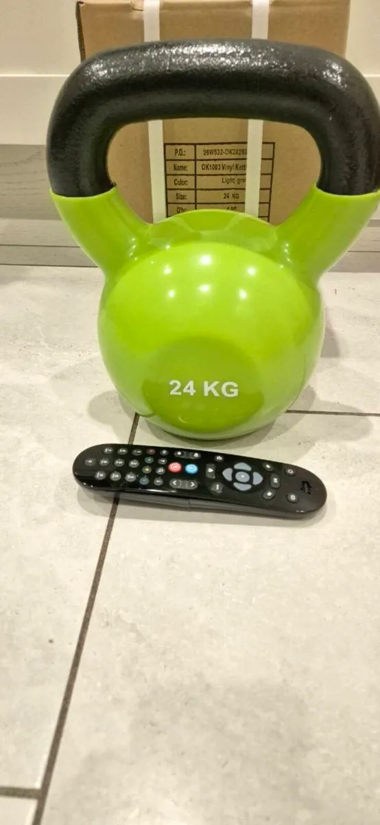 Large brand new 24 kilo cast iron kettlebell - Image 3