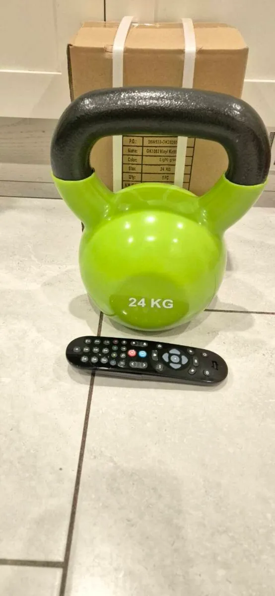 Large brand new 24 kilo cast iron kettlebell - Image 2