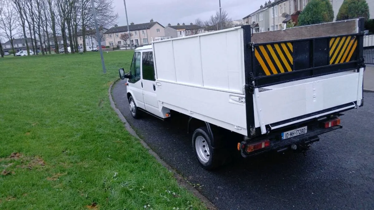 Ford Transit Crewcab Tipper - Image 2