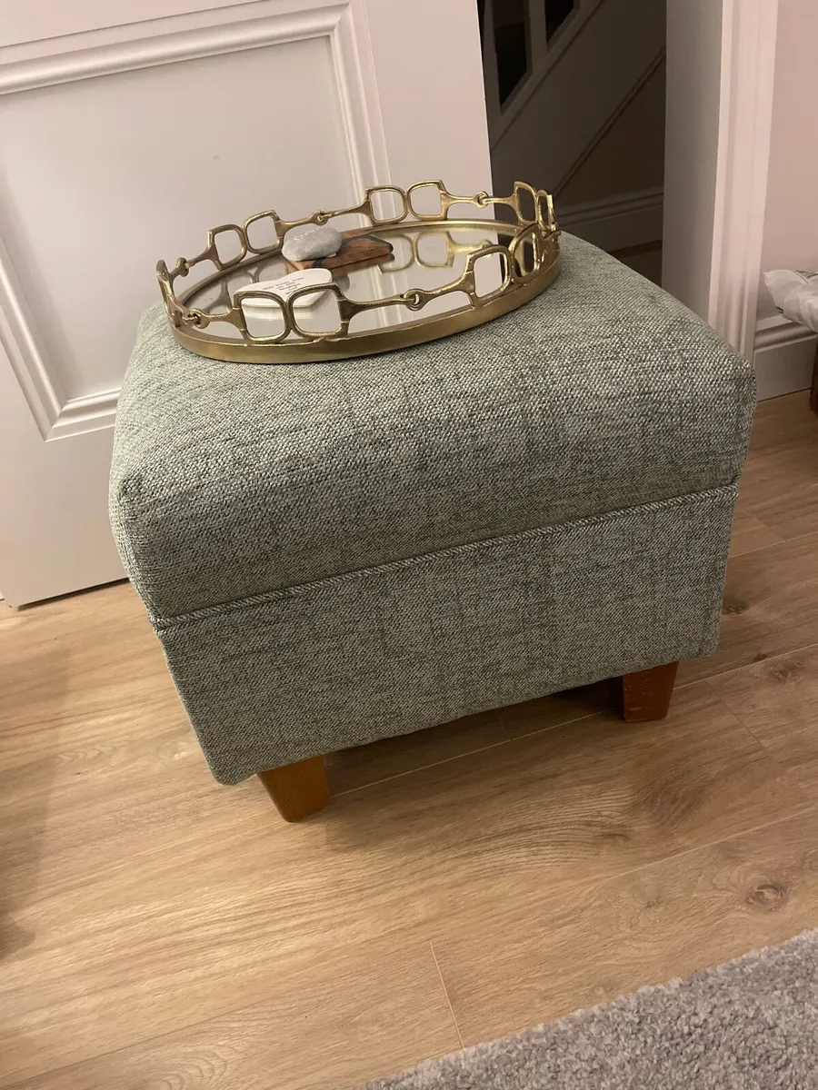 Foot stool Green - Image 1