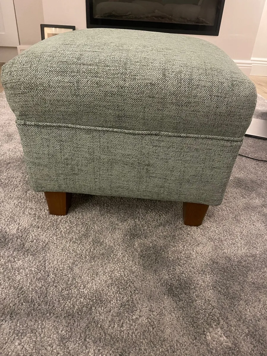 Foot stool Green - Image 4