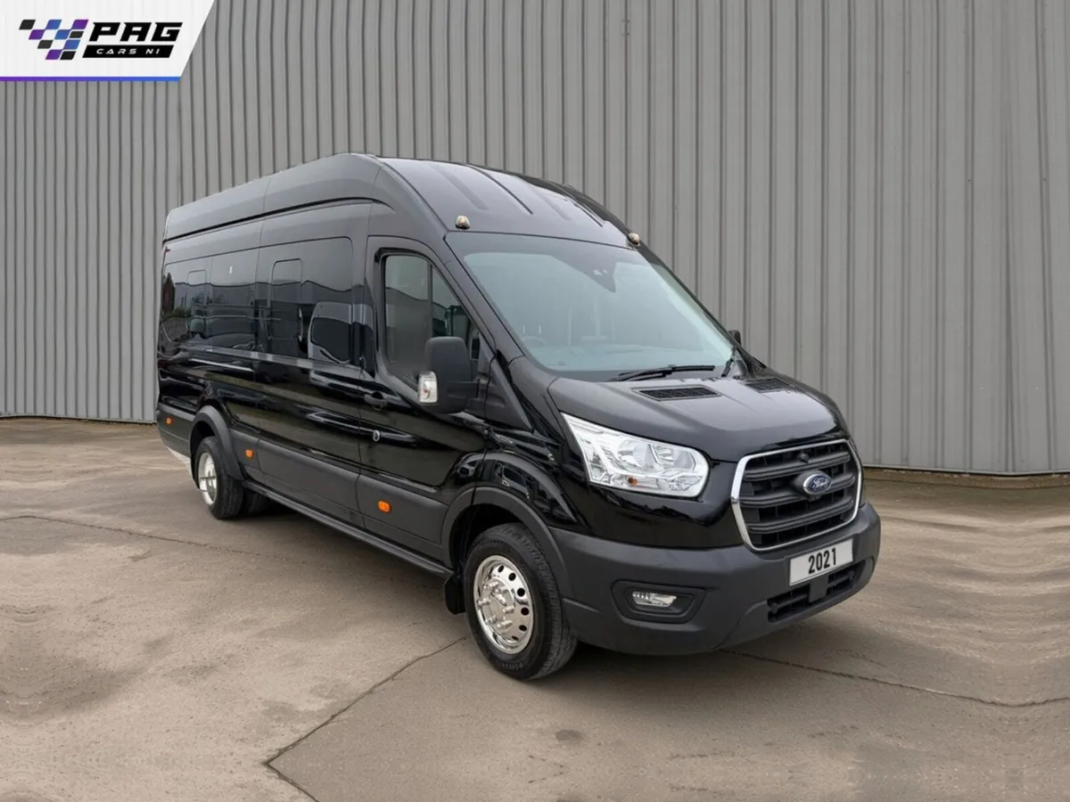 2021 FORD TRANSIT MINIBUS TREND REV CAM - Image 1
